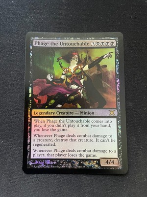 MTG PHAGE THE UNTOUCHABLE - FOIL - NM Tenth Edition