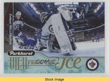 2018 Upper Deck Parkhurst View from the Ice Connor Hellebuyck #VI-11 READ 0x2e
