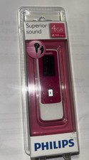 Philips Go Gear Mix MP3 Player 900 Song 4GB Pink Factory Sealed