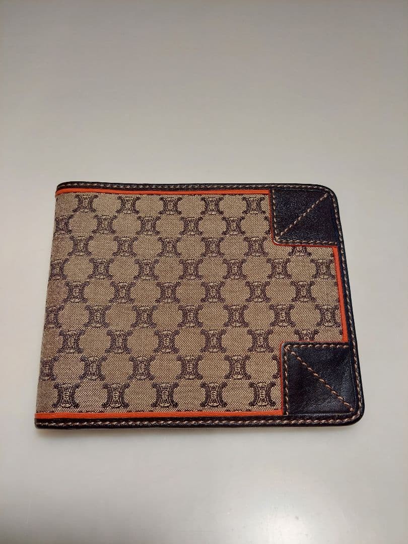 CELINE Folded Wallet Macadam Pattern Excellent Co… - image 2