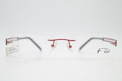 Brille Flair 615 Kupfer Metallic Randlos Brillengestell eyeglasses Neu