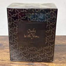 Johan B Only With You Eau De Parfum Spray 85ml/2.8oz Sealed