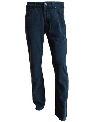 HERRENHOSE HATTRIC JEANS HARDY Comfort Fit 5-Pocket Gr. W33/L34 in PETROL