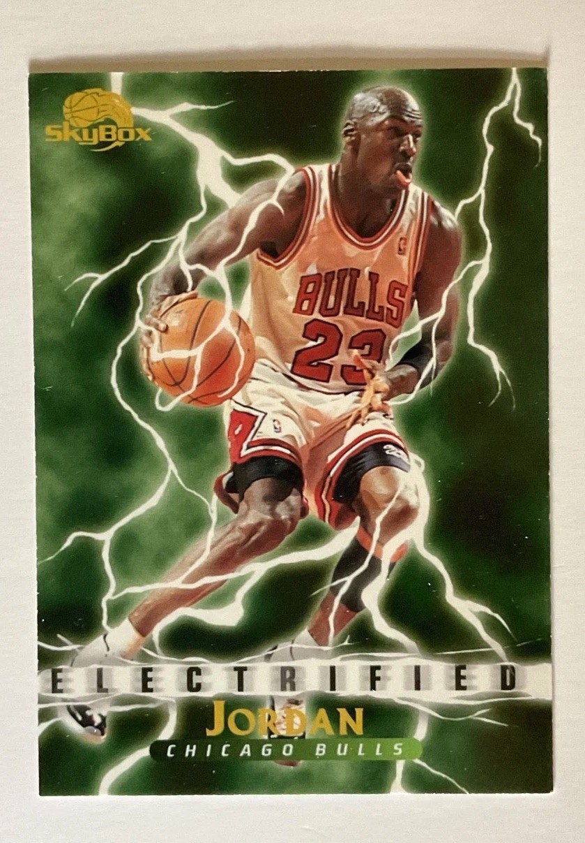 1995-96 Skybox Premium - Electrified Michael Jordan #278