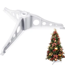 Youyole Christmas Tree Stand Plastic Legs Replacement White Artificial Xmas B...
