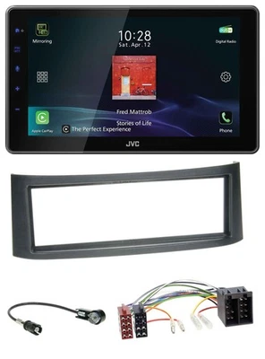 JVC DAB MP3 Bluetooth USB Autoradio für Smart Roadster (452) - Bild 1 von 4