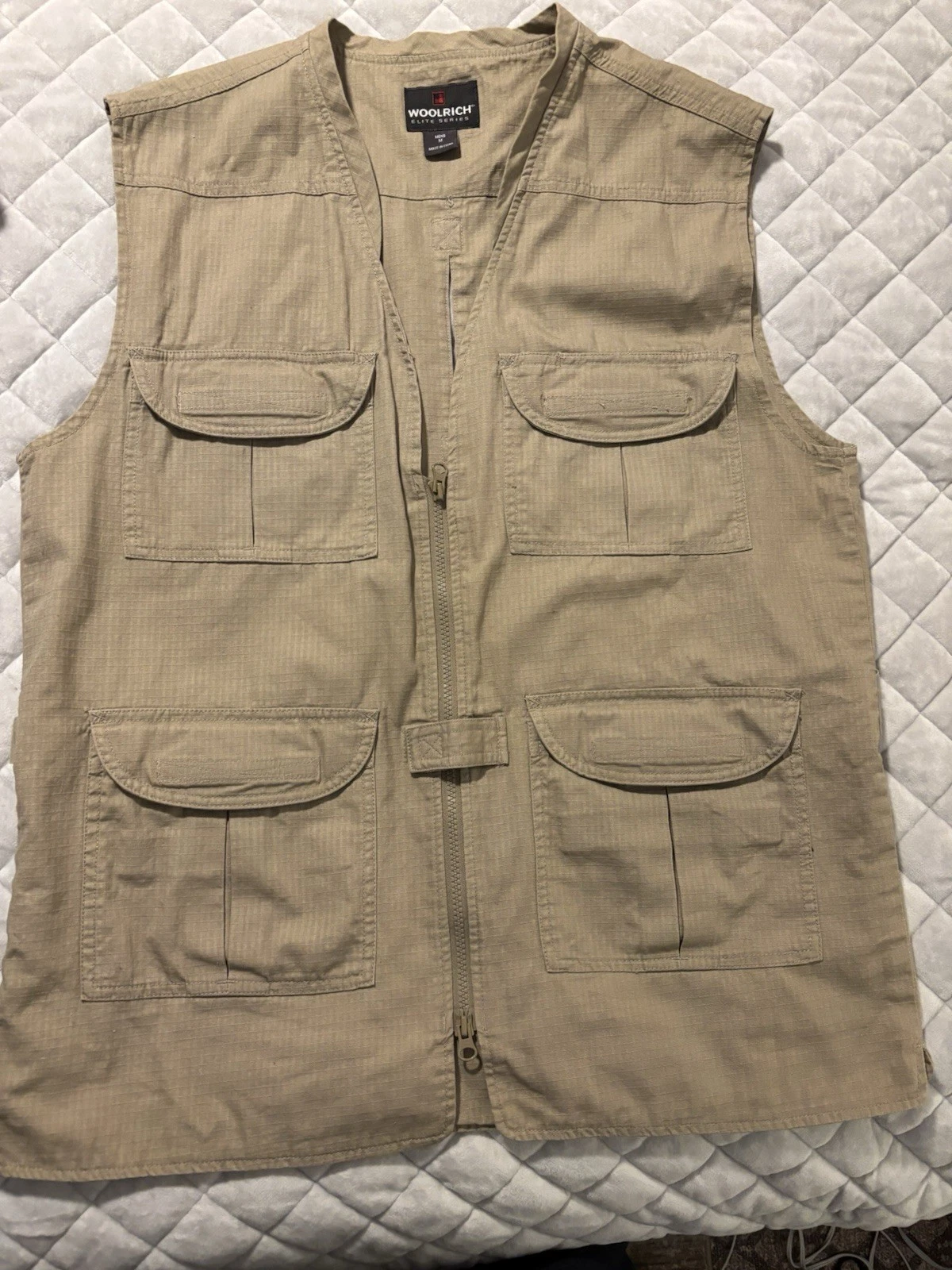 Woolrich Tactical Vest Medium Elite Series Mens Khaki Fishing Vest Sleeveless
Opens in a new window