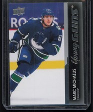 #235 2021-22 Upper Deck Marc Michaelis YOUNG GUNS Rookie RC Vancouver Canucks