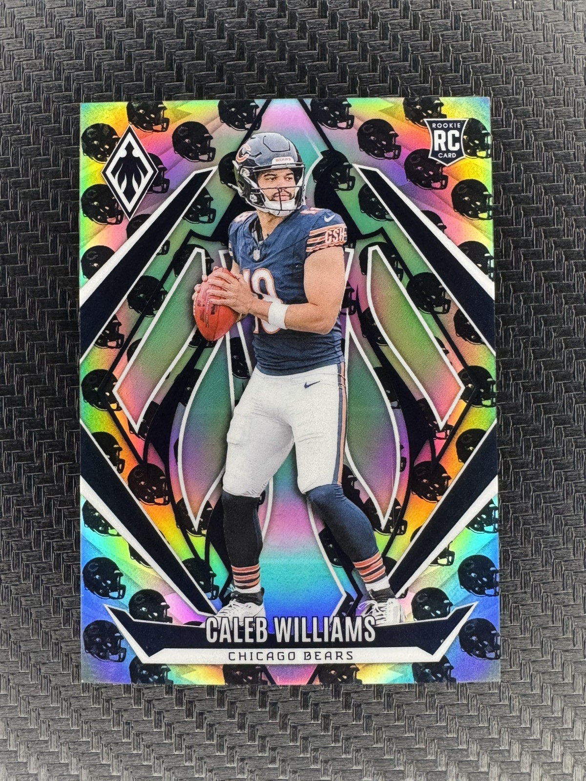 2024 Panini Phoenix - Rookies Refractor Caleb Williams #151 Team Helmet /399 RC