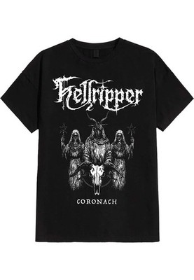 Rare Hot Hellripper Band Coronach Cotton Black S to 5XL Shirt