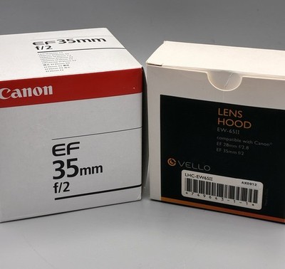 (Open Box) Canon EF 35mm f/2 Wide Angle Prime non-USM EF Lens