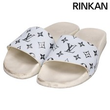 Louis Vuitton Waterfront Line Monogram Sandals Mens 7 12 28 to 1 6 Delay Used fe