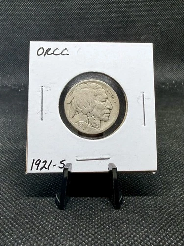 1921-S Buffalo Nickel (G - 4 Condition)