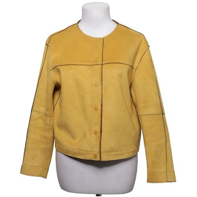 Zara Basic Outerwear, Jacke, Damen, Größe: M, Gelb, Polyester, Einfarbig #Lqx