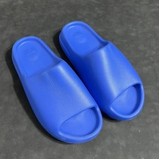 Adidas Yeezy Slide Shoes Mens Size 12 Blue Foam Sandals Slip On Comfort