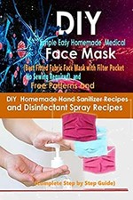 DIY Simple Easy Homemade Medical Face Mask Best Fitted Fabric Fac