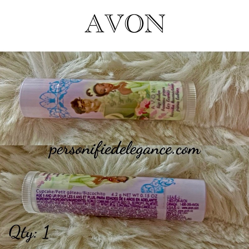 NEW RARE Avon Limited Edition The Princess And The Frog Cupcake Lip Balm HTF