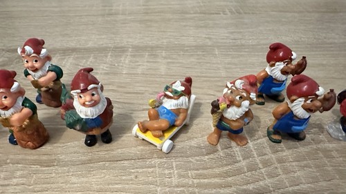 Ü-Ei Zwerge Sammlung – 28 Figuren inkl. kompl. Satz „ Die Zunft Der Zwerge 1992“ - Bild 6 von 12
