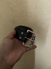 Chrome Hearts Single Roller Belt Sterling Silver Size 30