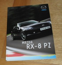 Mazda RX8 PZ Brochure RX-8 2006