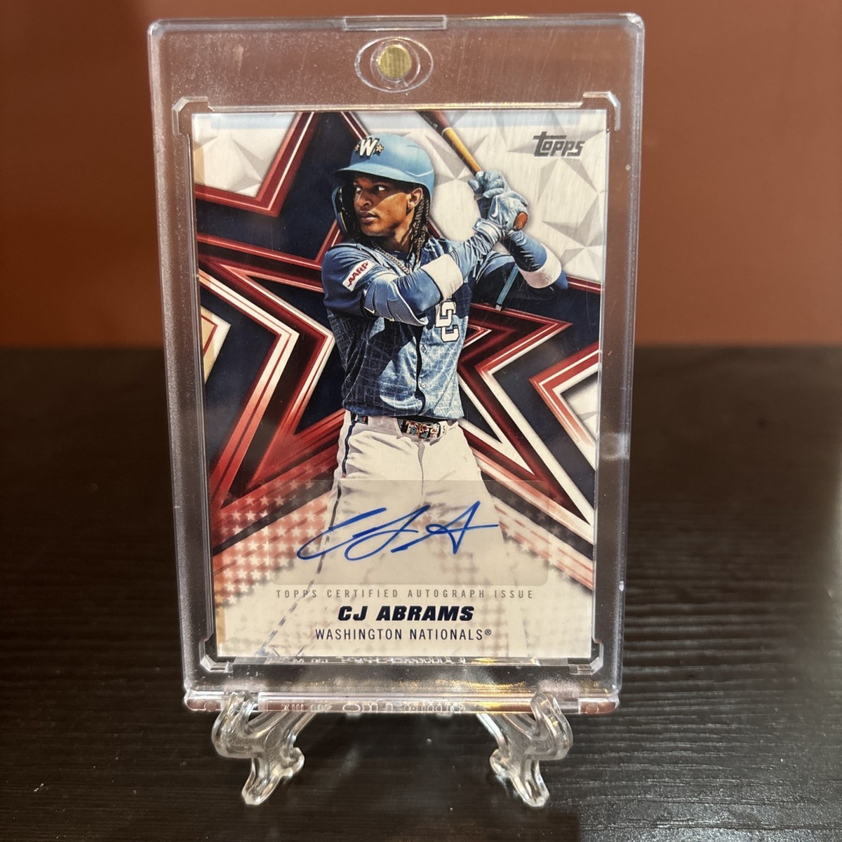 2026 Topps Update Series CJ Abrams Baseball Stars Autograph #BSA 