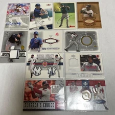 Major League Autograph Cards Jersey Cards etc. Bulk