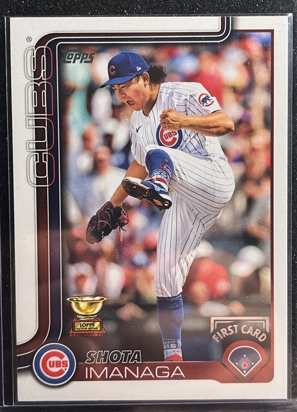 Topps 2025 Series 2 Base Shota Imanaga 1/1 ‘First Card’