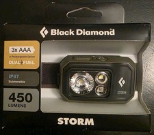 NEW BLACK DIAMOND STORM  450 HEADLAMP COLOR DARK OLIVE FAST FREE SHIPPING