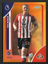 Dan Ballard 2025-26 Topps Chrome Premier League Orange Base RC /25 #165