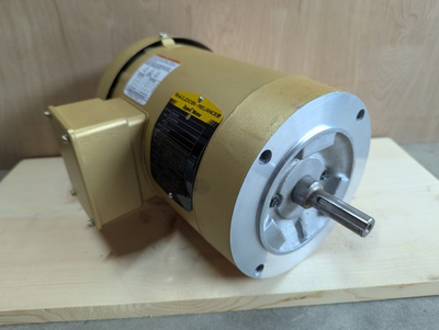 #ad Baldor Reliance Super E Motor 240 260v 0.5hp $199.99