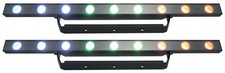  2 Chauvet DJ COLORband H9 ILS LED Wash/Strip Lights w/Chase Effect/Blinder