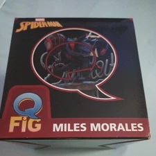 Quantum Mechanix Q-Fig #76 Miles Morales' Spiderman Figure. New!
