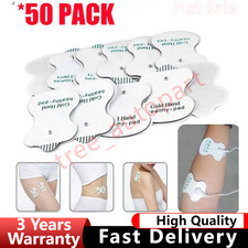 50PCS Electrode Pads Snap On Replacement For Tens Unit Therapy Massagersh