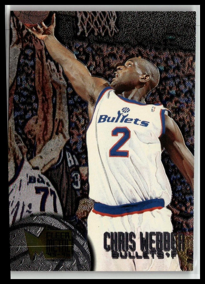 1995-96 Metal #118 Chris Webber