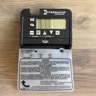 INTERMATIC model# ET8215  Astronomic  Timer. 