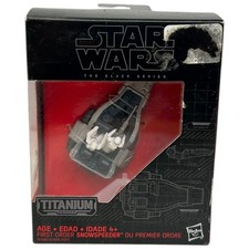 Star Wars Black Series Titanium First Order Snowspeeder  11 Die-Cast 2015 Hasbro
