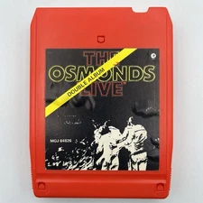 The Osmonds Live - Double Album - Restored 8 Track Tape - New Pad and Splice