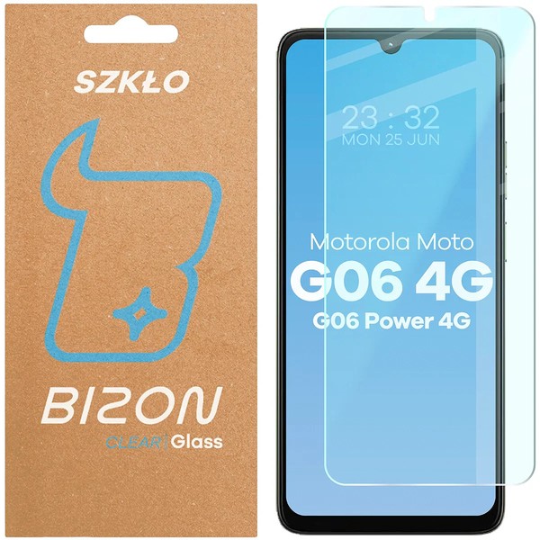 Schutzglas FüR Motorola Moto G06 4G/G06 Power 4G Bizon Displayschutzglas Glas-image