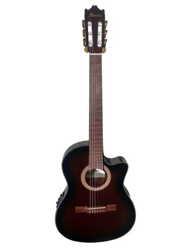 Ibanez Classical/Electric Guitar (GA35TCE-DVS) - In-House Adjusted