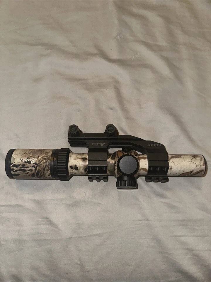 Burris MTAC 1-4x24mm Riflescope Camouflage w/ P.E.P.R. Mount Illuminated Reticle - Image 3 of 4