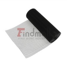 1/2inch Hardware Cloth 19 Gauge Black PVC Coated Wire Fencing Garden Fence Roll