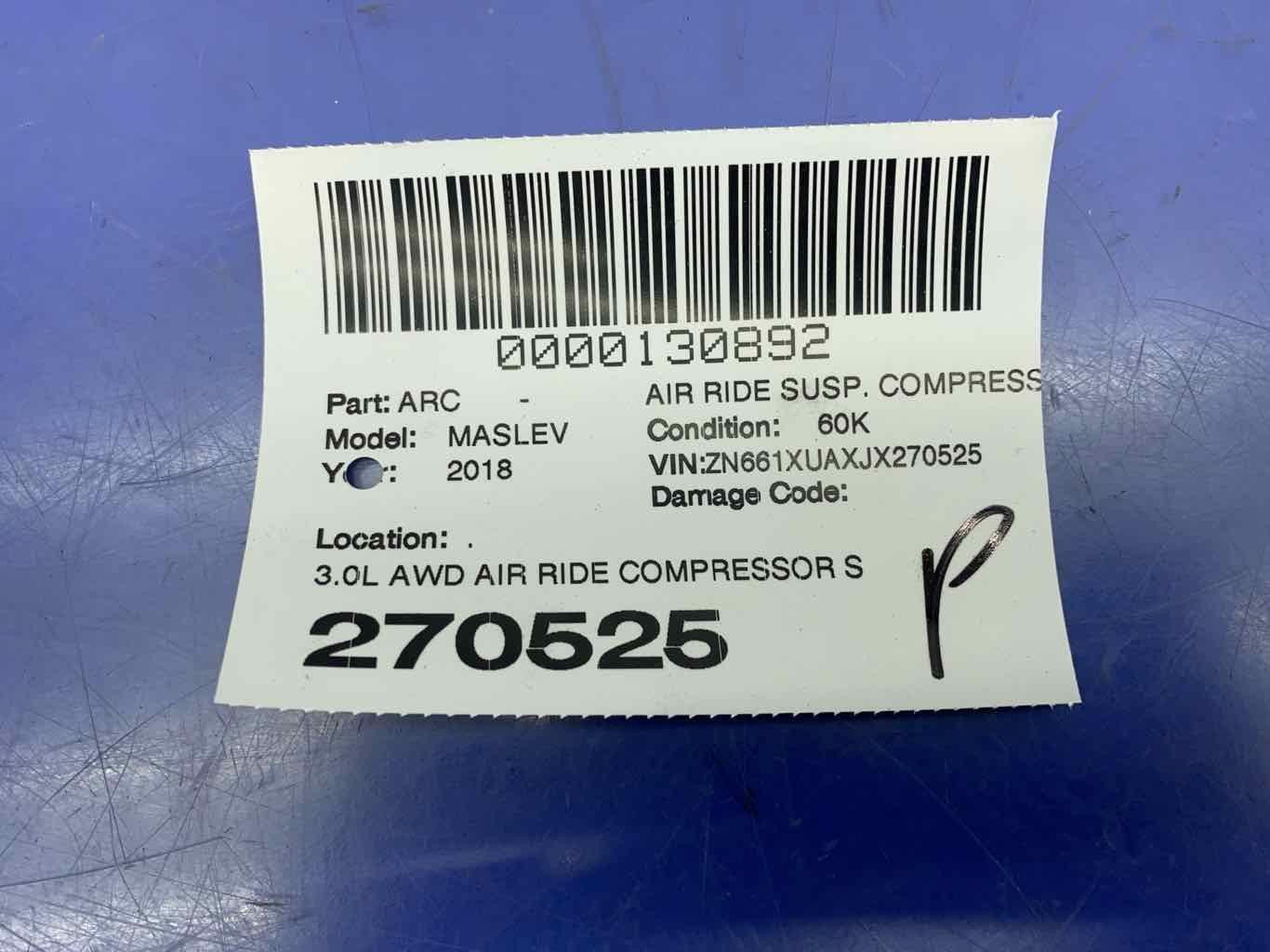 Maserati Levante 2018 Block