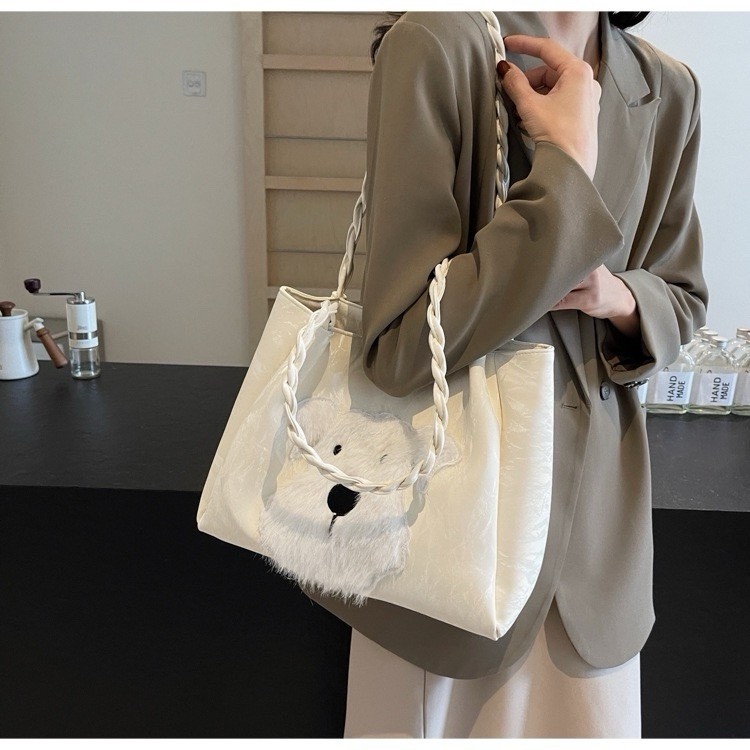 Scottie Dog Crossbody Bag Shoulder Messenger Tote Bag