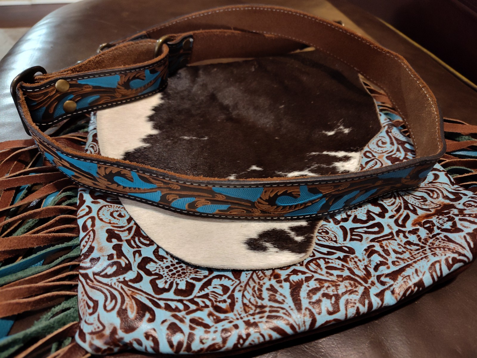 Myra Bag Cobal Blue Concealed Carry Bag