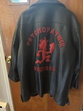 INSANE CLOWN POSSE Psychopathic Leather Jacket - 2XL - Good condition! Mad Fresh