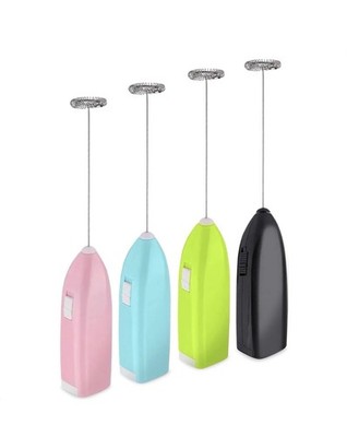 4 PCs Battery Milk Stirrer Coffee Mixer Set, Stainless Steel Rods For Stirring