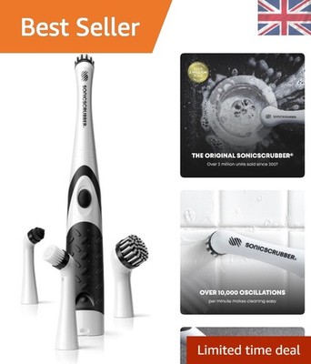 Sonic Scrubber oszillierendes Reinigungswerkzeug - weiß, perfekt für Küche & Bad