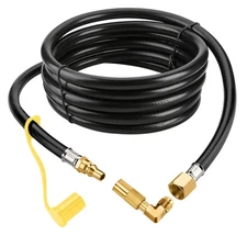 12ft RV Quick Connect Propane Hose for Blackstone 17" and 22" Griddle