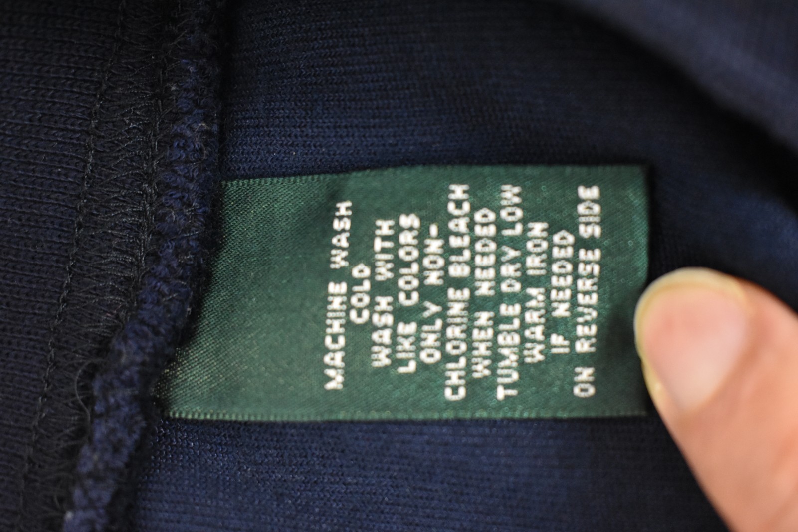 Lauren Ralph Lauren Womens Blue Cotton Athletic Loose Casual Pants Soft Sz Med thumbnail 8