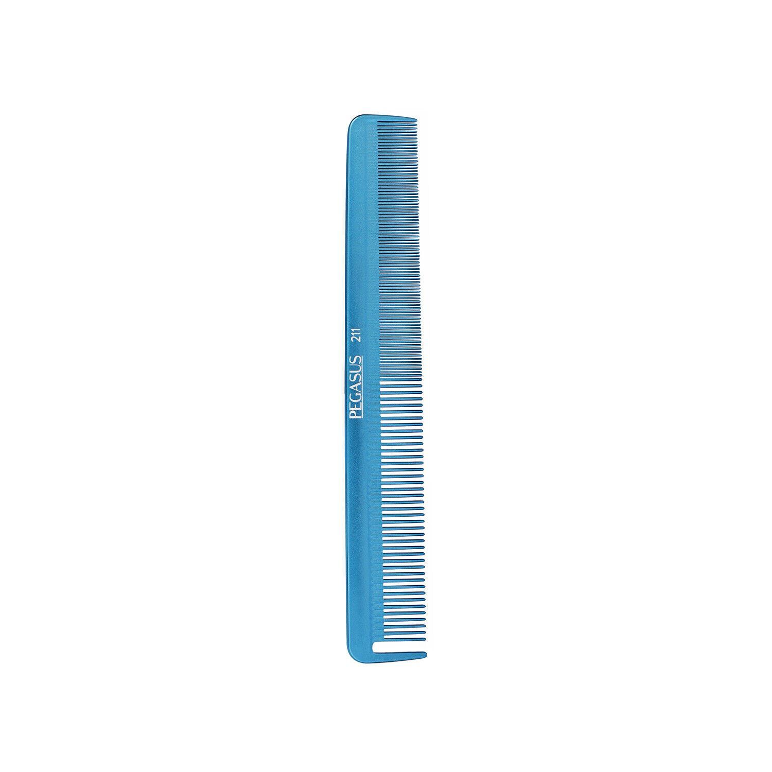 Pegasus 211 Sectioning Parting Cutting Comb Hairdresser Barber Shop Salon Blue